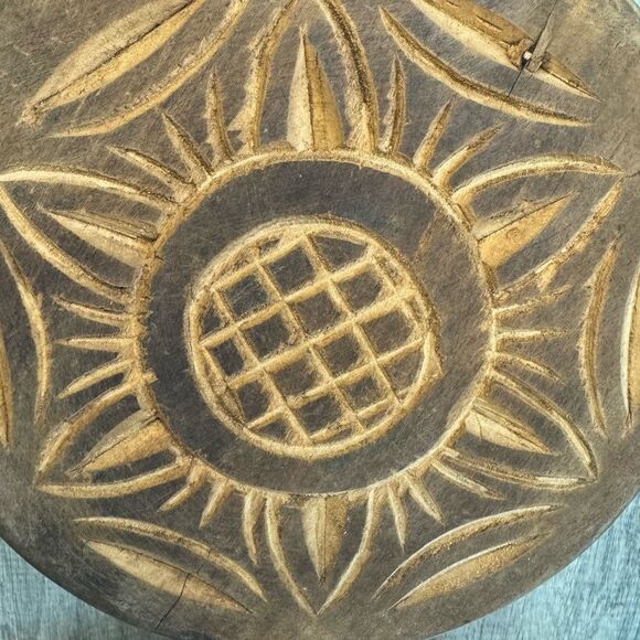 Rustic Wood Home Decor Large Chaklota  FAST SHIP NEW - Picture 2 of 5